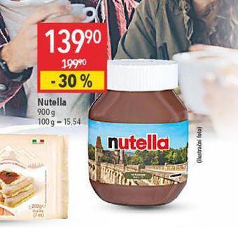 Globus Nutella nabídka
