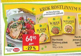 Globus Pan hrášek hrachové plátky nabídka
