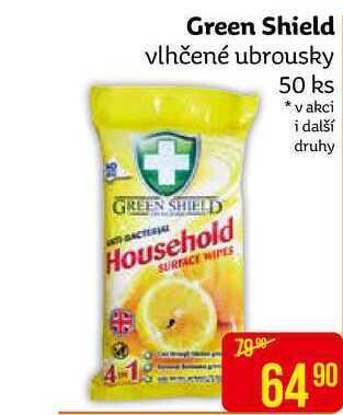 Teta Green shield vlhčené ubrousky 50 ks nabídka