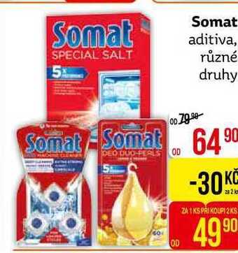 Teta Somat aditiva, různé druhy nabídka