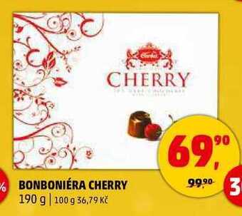 Penny Market Bonboniéra cherry, 190 g nabídka