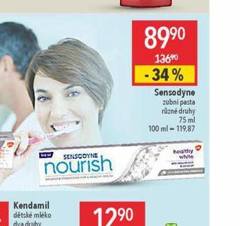 Globus Sensodyne zubní pasta nabídka