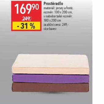 Globus Prostěradlo 100 x 200 cm nabídka