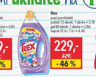 Globus Rex prací prostředek nabídka