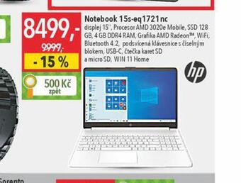 Globus Notebook hp 15" nabídka