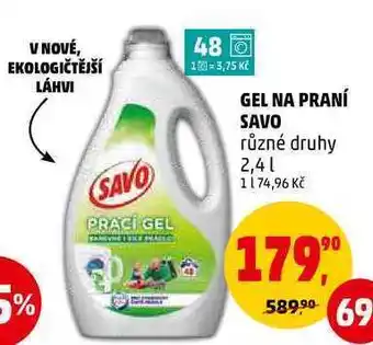 Penny Market Gel na praní savo, 2,4 l nabídka