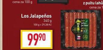 Billa Los jalapeňos nabídka