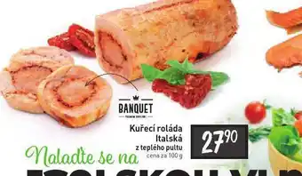 Billa Kuřecí roláda italská nabídka