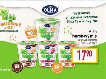 Billa Míša tvarohový mls nabídka