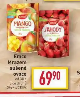 Billa Meco mrazem sušené ovoce nabídka
