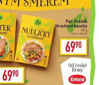 Billa Pan hrášek hrachové kousky nabídka