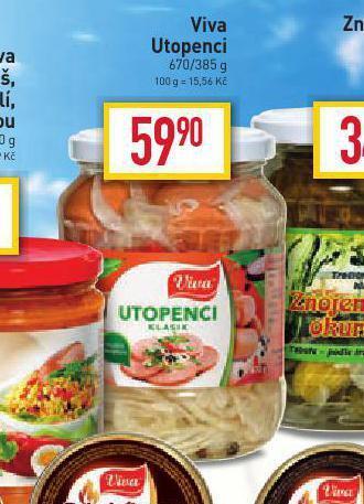 Billa Viva utopenci nabídka