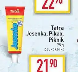 Billa Ttara jesenka, piknik nabídka