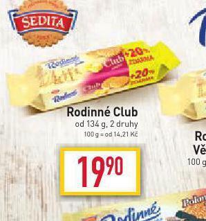 Billa Rodinné club nabídka