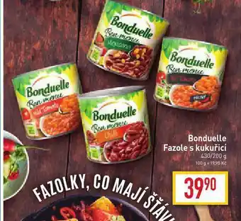 Billa Bonduelle fazole s kukuřicí nabídka