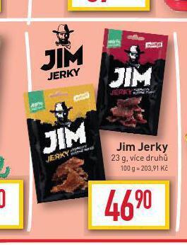 Billa Jim jerky nabídka