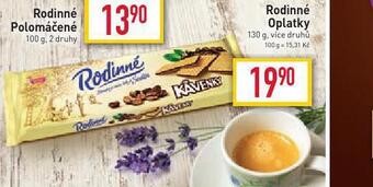 Billa Rodinné oplatky nabídka