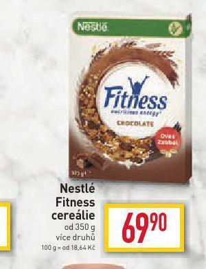 Billa Nestlé fitness cereálie nabídka