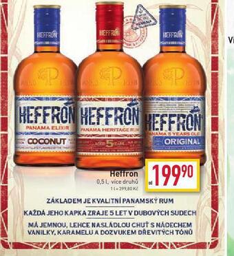 Billa Heffron nabídka