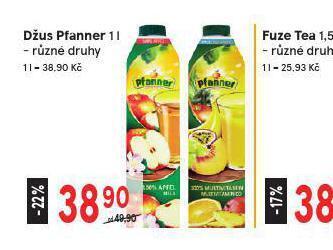Žabka Džus pfanner nabídka