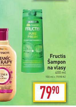 Billa Fructis šampon nabídka