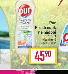 Billa Pur prostředek na nádobí nabídka
