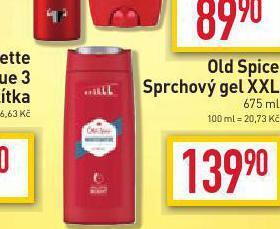 Billa Old spice sprchový gel xxl nabídka