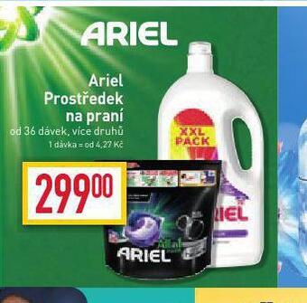 Billa Ariel prací prostředek nabídka