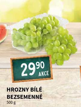 Terno Hrozny bílé bezsemenné nabídka