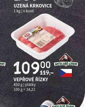 Terno Vepřové řízky plátky nabídka
