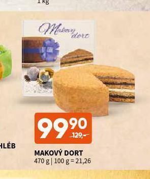 Terno Makový dort nabídka