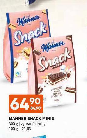 Terno Manner snack minis nabídka