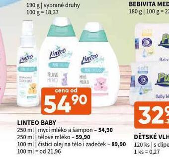 Terno Linteo baby tělové mléko nabídka