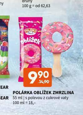 Terno Polárka oblížek zmrzlina nabídka