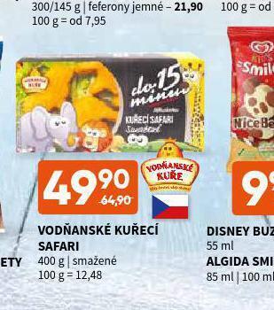 Terno Vodňanské kuřecí safari nabídka