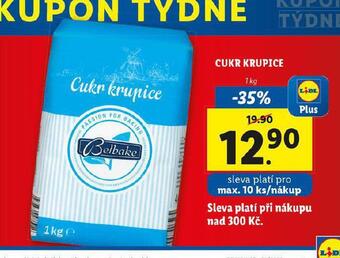 Lidl Cukr krupice nabídka