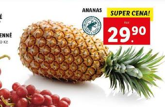 Lidl Ananas nabídka