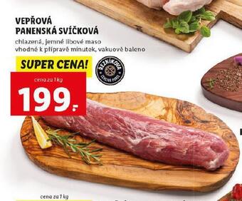 Lidl Vepřová panenská svíčková nabídka