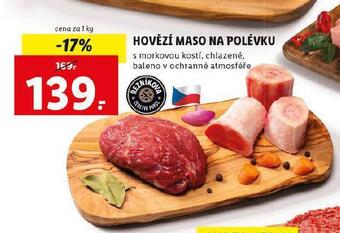 Lidl Hovězí maso na polévku nabídka