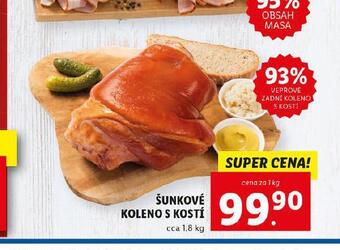 Lidl Šunkové koleno s kostí nabídka