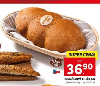 Lidl Podmáslový chléb nabídka