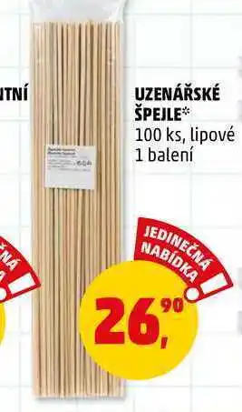 Uzenářské špejle, 100 ks