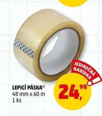 Lepicí páska, 1 ks