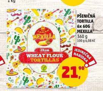 Penny Market Pšeničná tortilla mexilla, 360 g nabídka
