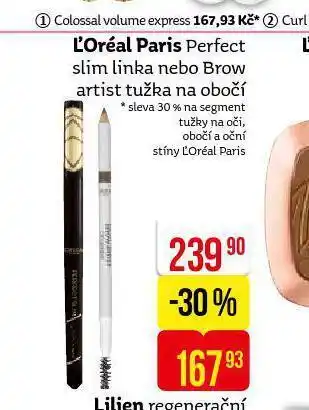 Teta L'oréal paris tužka na obočí nabídka