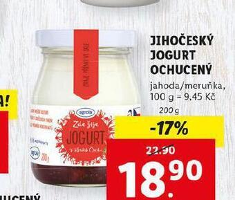 Lidl Jihočeský jogurt nabídka