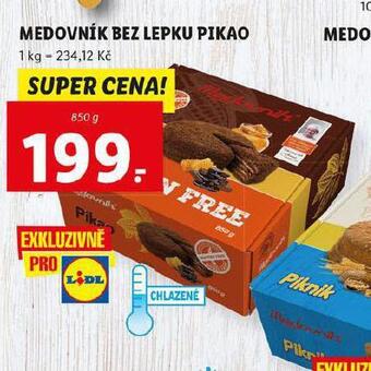 Lidl Medovník bez lepku nabídka