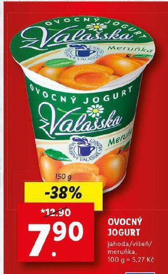 Lidl Ovocný jogurt nabídka