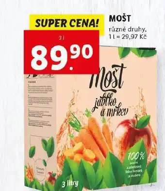 Lidl Mošt nabídka