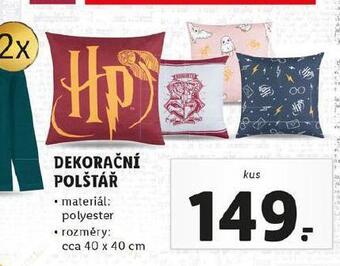 Lidl Dekorační polštář nabídka
